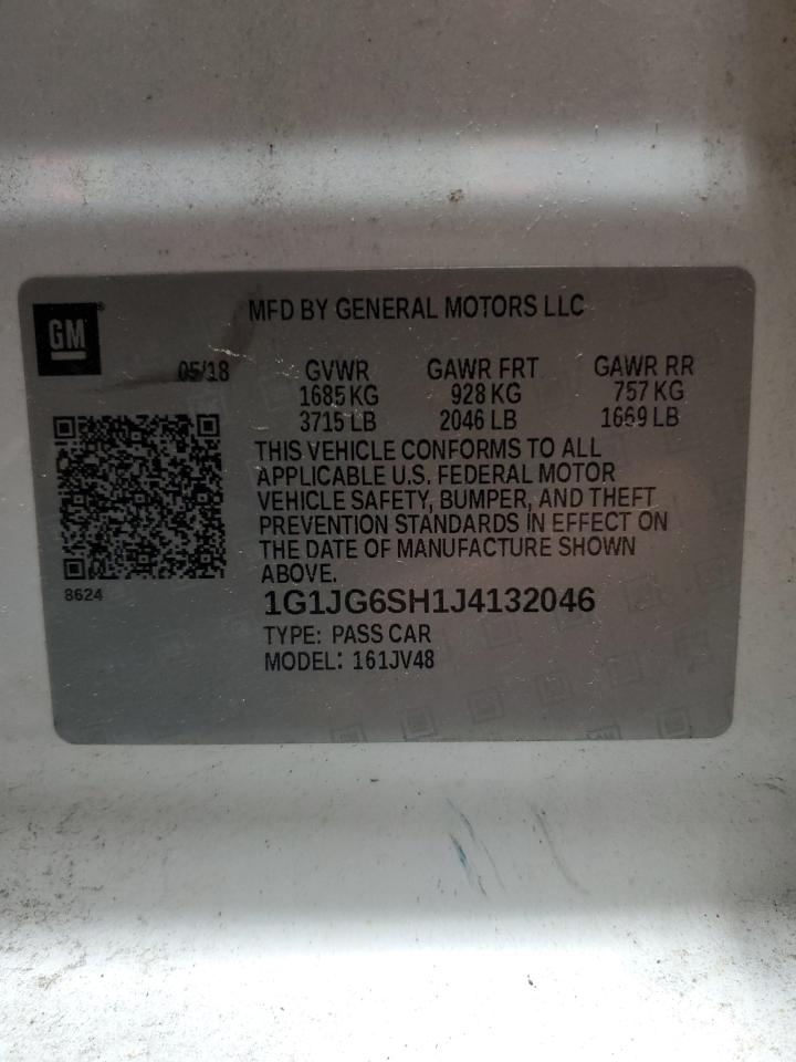 1G1JG6SH1J4132046 2018 Chevrolet Sonic