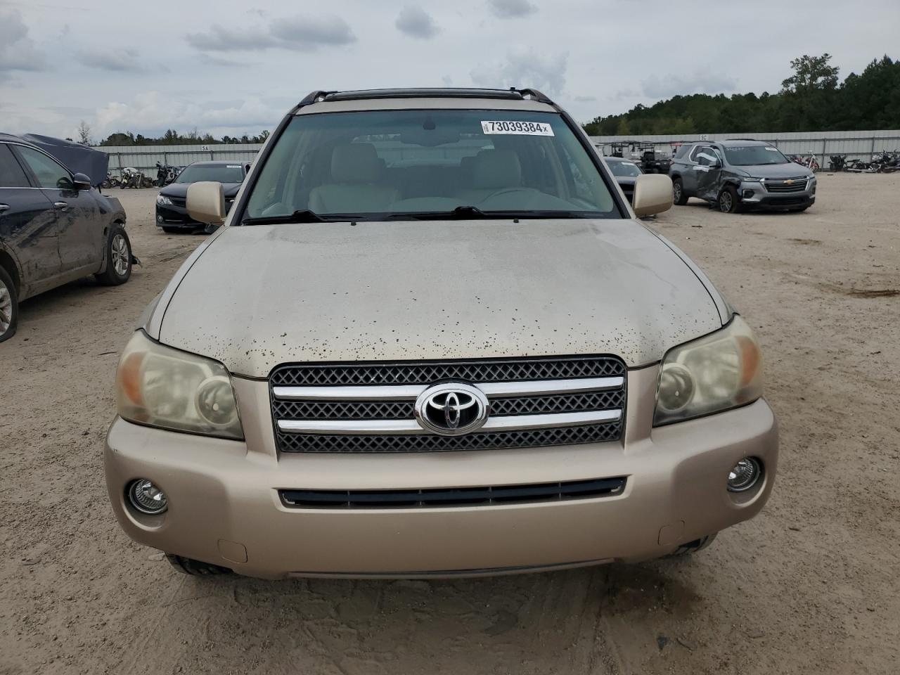 2006 Toyota Highlander Hybrid VIN: JTEDW21A960015698 Lot: 73039384