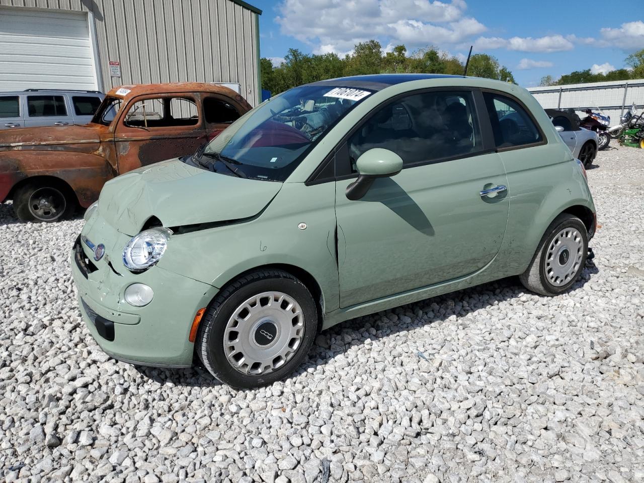 2012 Fiat 500 Pop VIN: 3C3CFFARXCT380147 Lot: 71061074