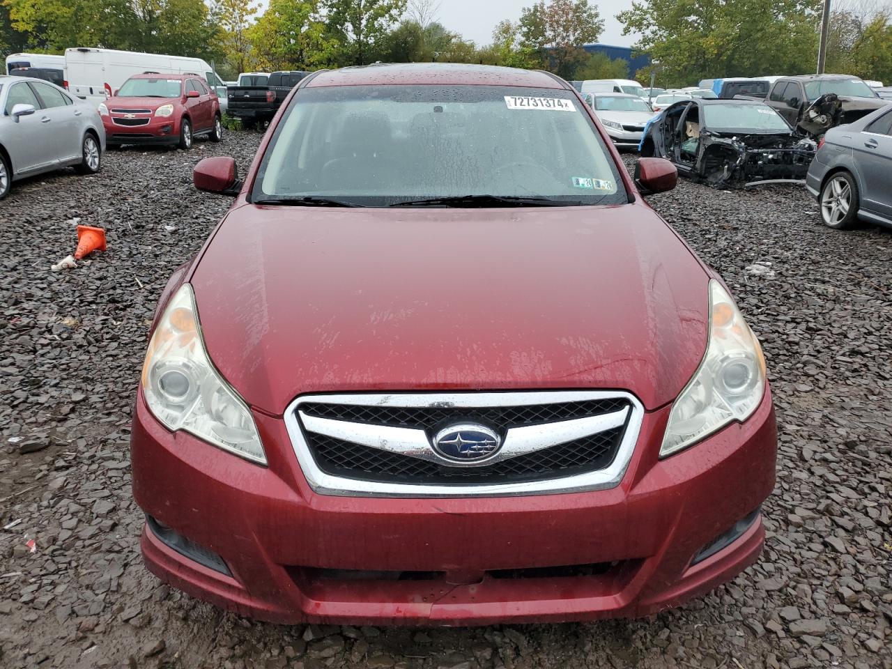 2012 Subaru Legacy 2.5I Limited VIN: 4S3BMBK61C3040438 Lot: 72731374