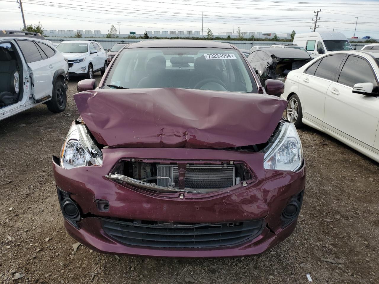 ML32F3FJ0KHF09069 2019 Mitsubishi Mirage G4 Es