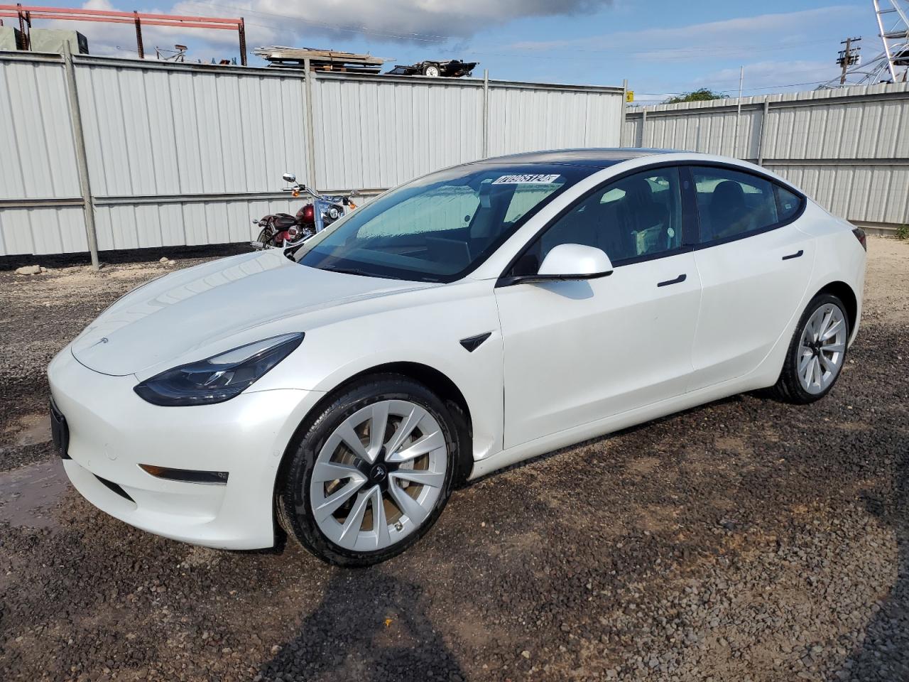 2022 Tesla Model 3 VIN: 5YJ3E1EB1NF168527 Lot: 70965124