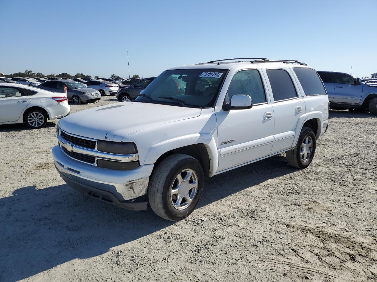 2002 Chevrolet Tahoe K1500 VIN: 1GNEK13T62J187521 Lot: 73104714