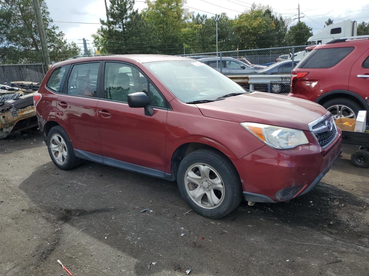 2015 Subaru Forester 2.5I VIN: JF2SJAAC6FG548154 Lot: 71237064