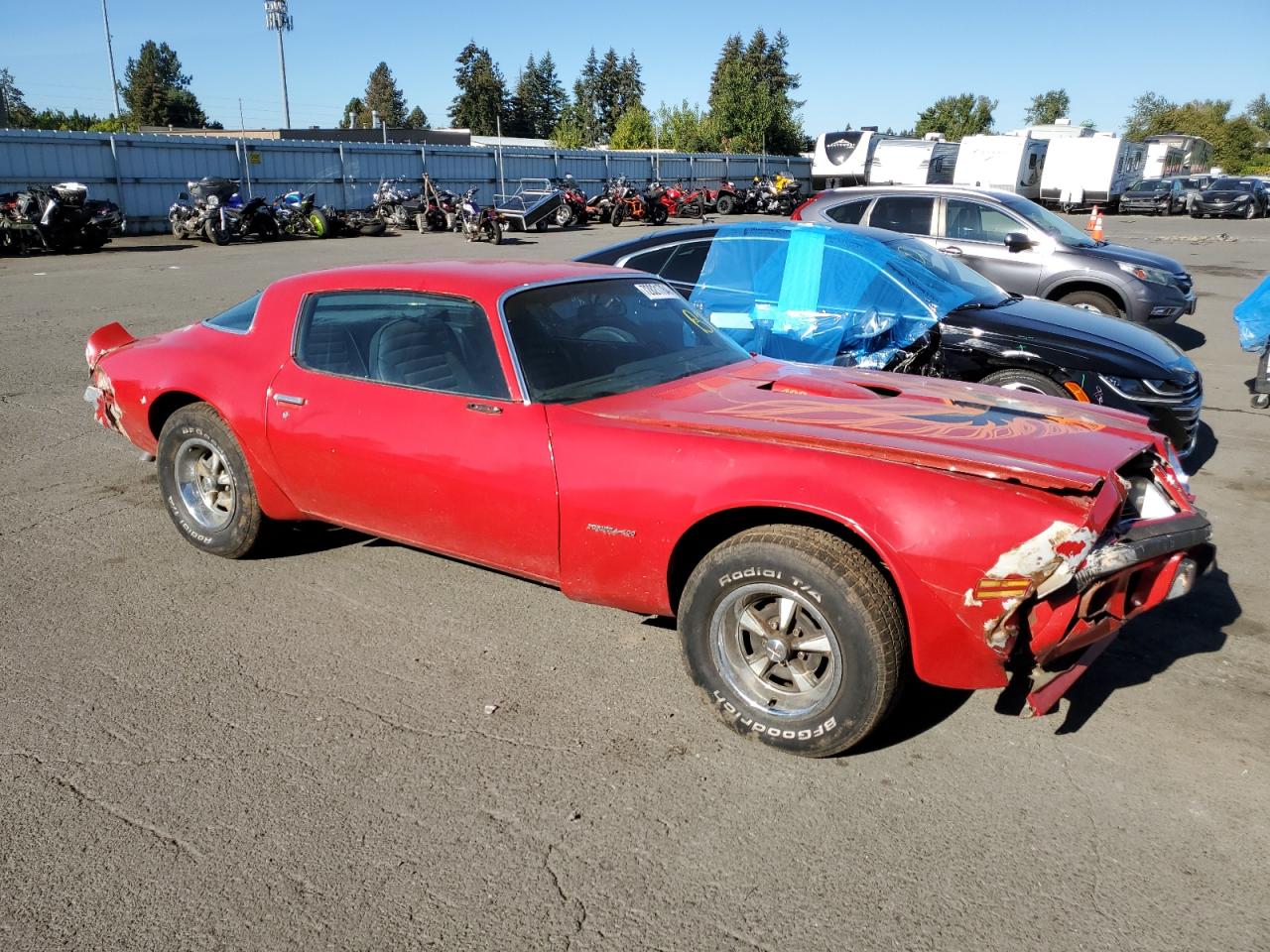 1975 Pontiac Firebird VIN: 2U87S5N582923 Lot: 72821784