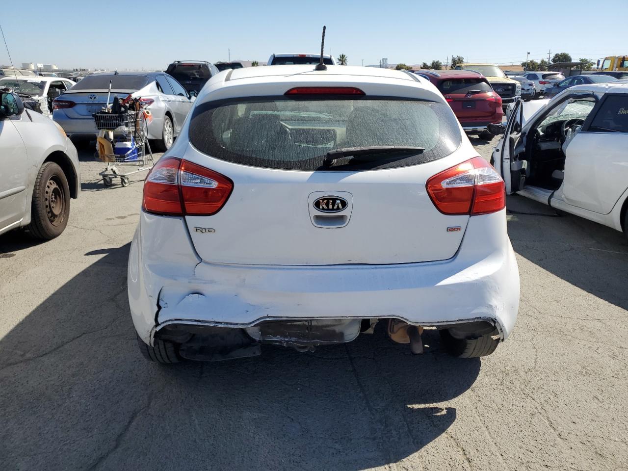 KNADM5A32D6110043 2013 Kia Rio Lx