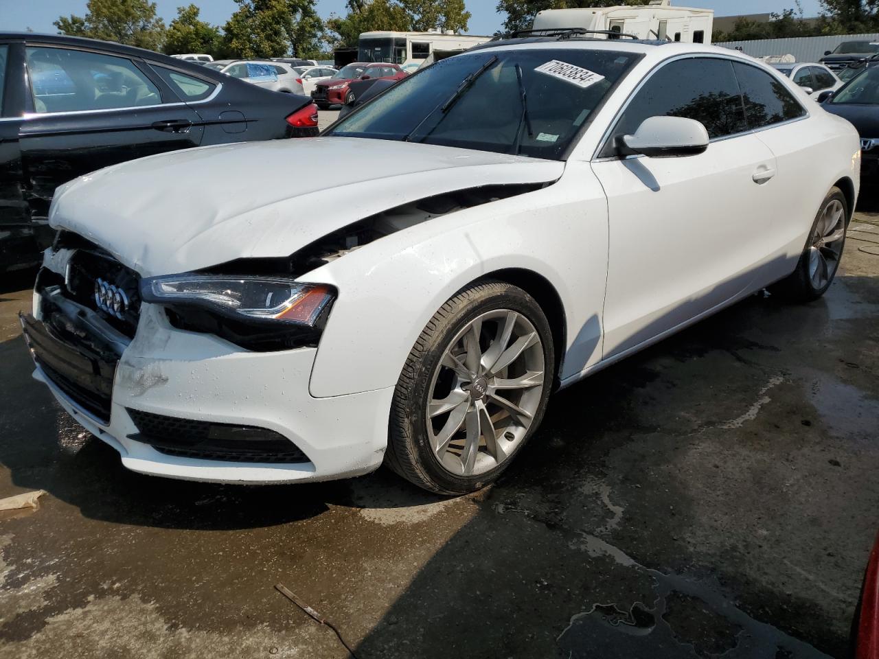 WAULFAFR0EA025633 2014 Audi A5 Premium Plus