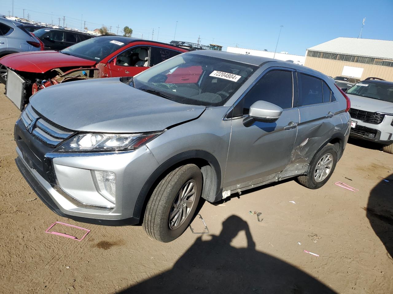 2019 Mitsubishi Eclipse Cross Es VIN: JA4AT3AA7KZ038550 Lot: 72204804