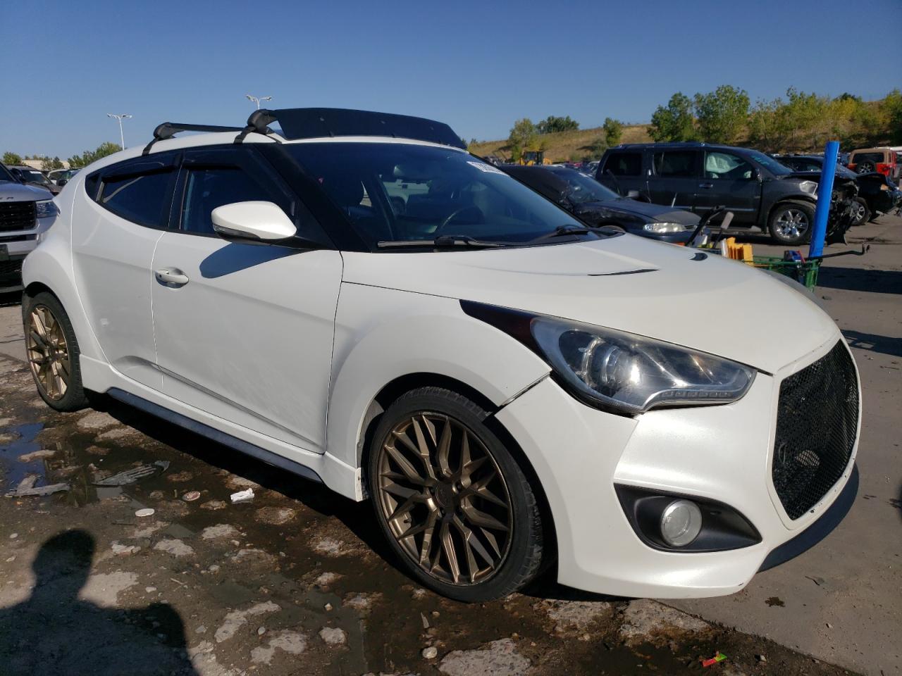 KMHTC6AEXDU136650 2013 Hyundai Veloster Turbo