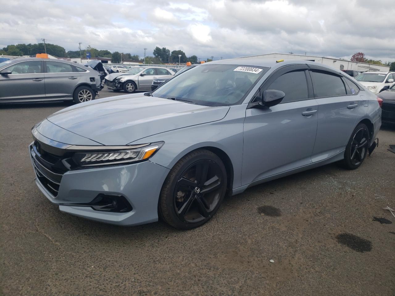 2021 Honda Accord Sport VIN: 1HGCV1F37MA076046 Lot: 72200834