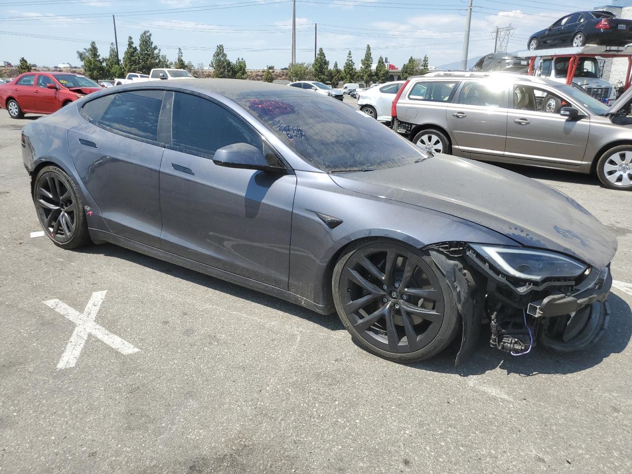 2022 Tesla Model S VIN: 5YJSA1E63NF477877 Lot: 70365964