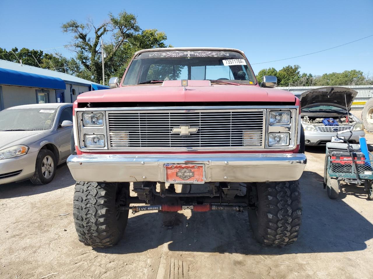 1GCEK14CXGF444424 1986 Chevrolet K10