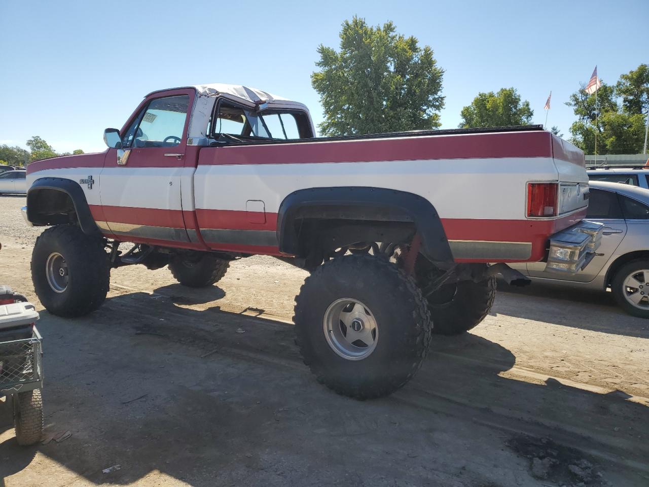 1GCEK14CXGF444424 1986 Chevrolet K10