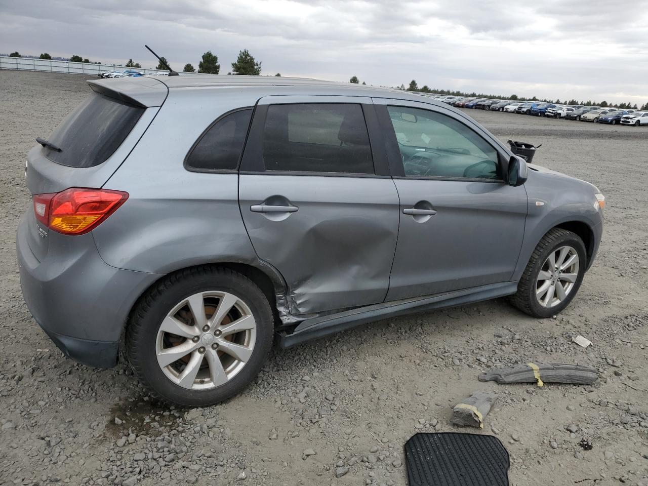 2014 Mitsubishi Outlander Sport Es VIN: 4A4AP3AUXEE027146 Lot: 71322824