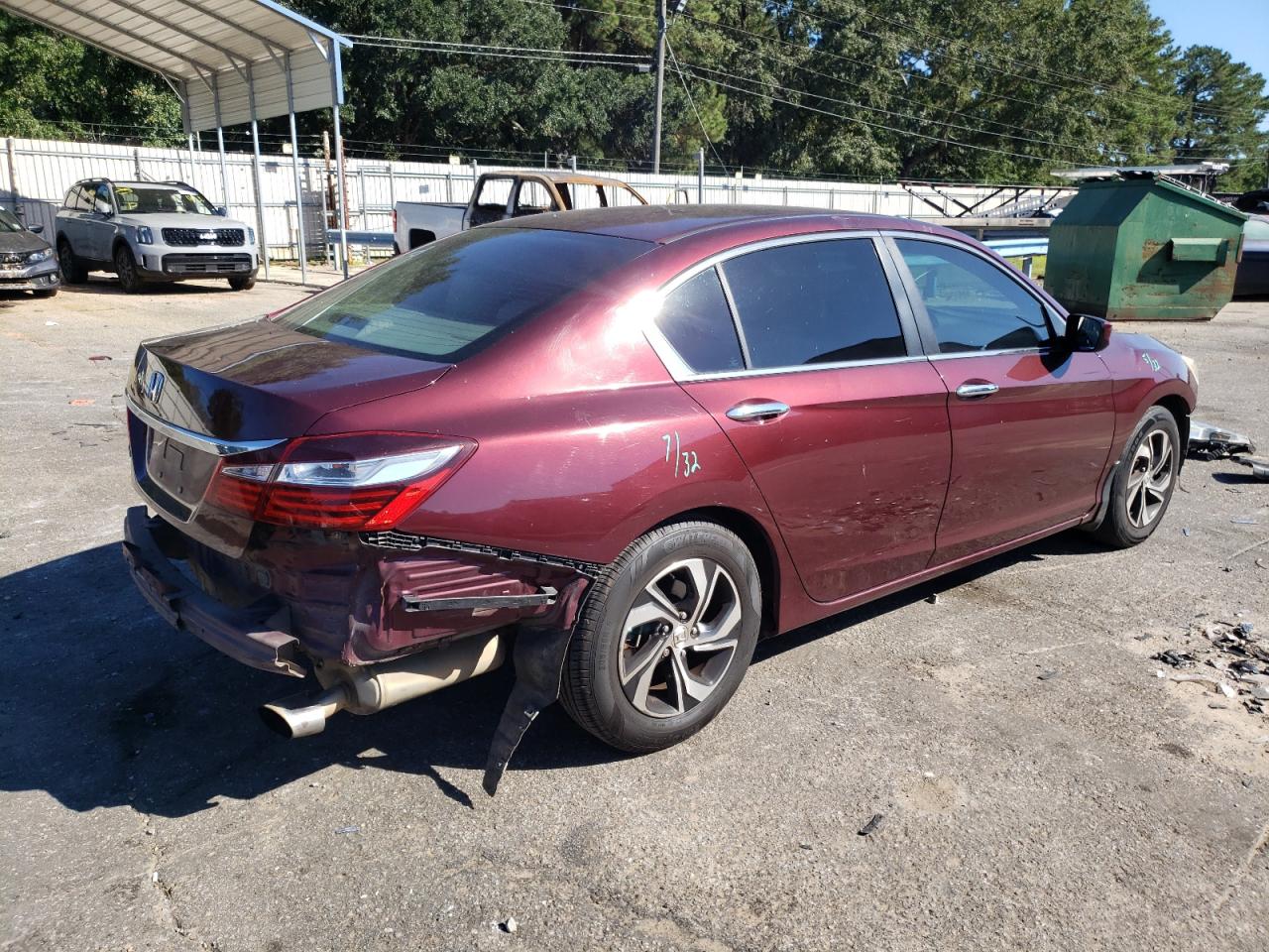 1HGCR2F37GA101557 2016 Honda Accord Lx