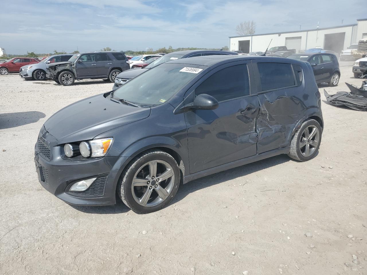 2013 Chevrolet Sonic Rs VIN: 1G1JG6SB8D4156439 Lot: 71536994