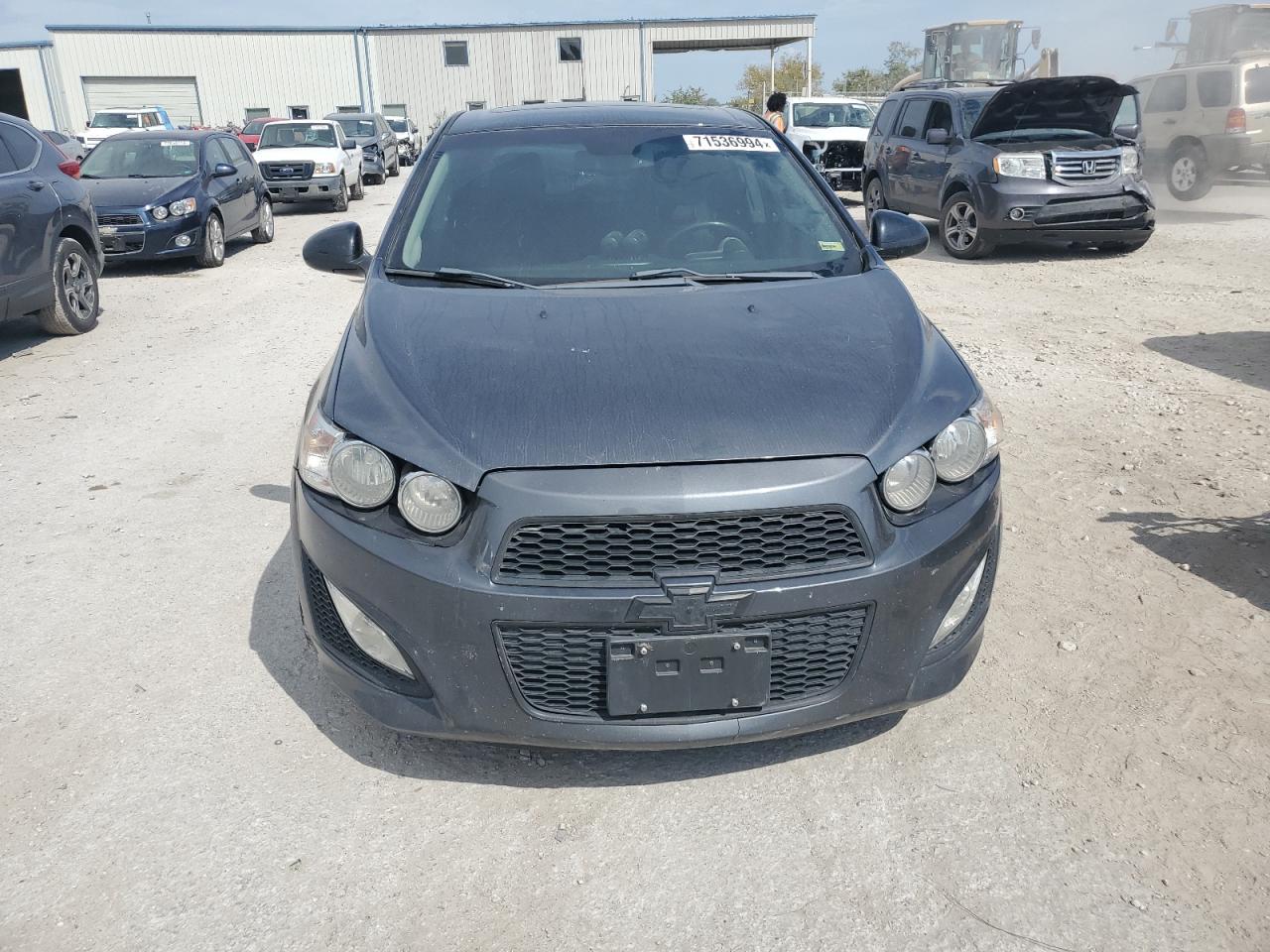 2013 Chevrolet Sonic Rs VIN: 1G1JG6SB8D4156439 Lot: 71536994