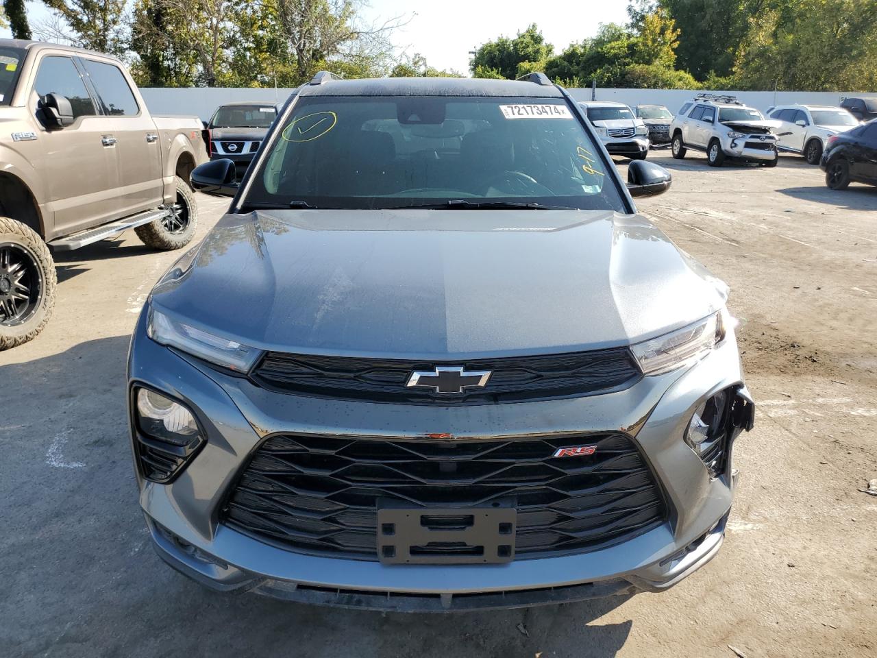 2022 Chevrolet Trailblazer Rs VIN: KL79MTSL0NB018799 Lot: 72173474