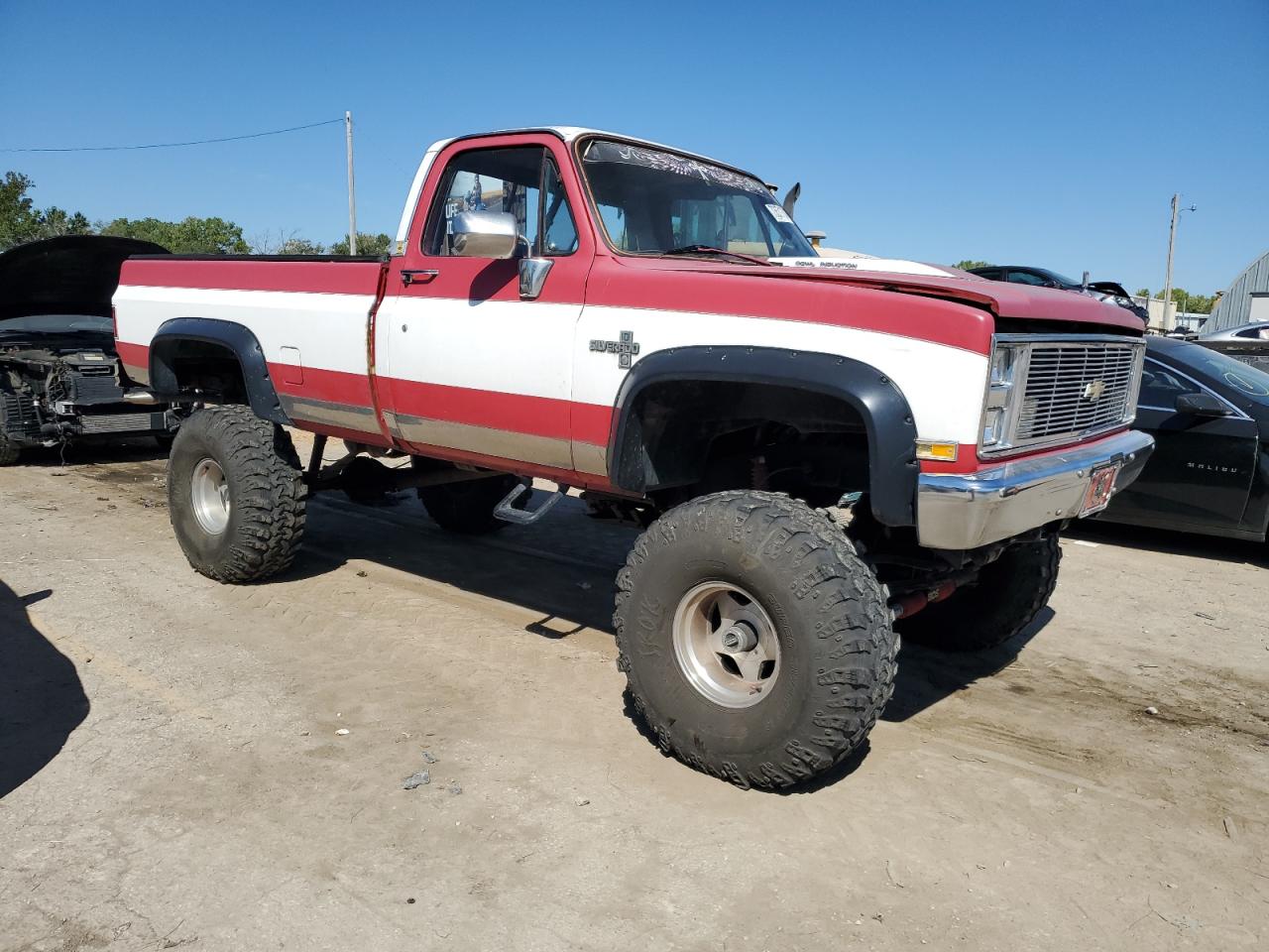 1GCEK14CXGF444424 1986 Chevrolet K10