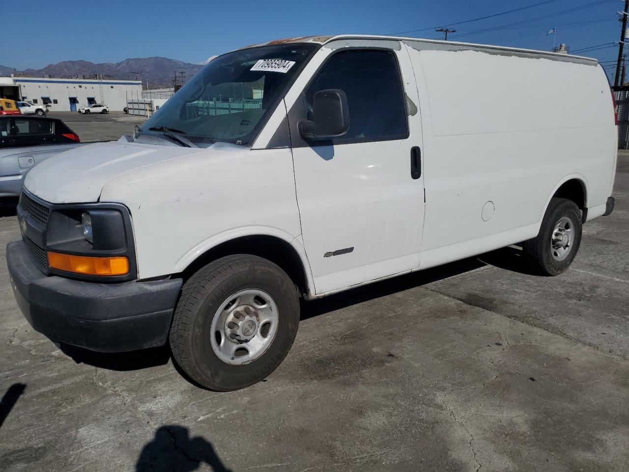 2005 Chevrolet Express G2500 VIN: 1GCGG25V551263953 Lot: 70985904