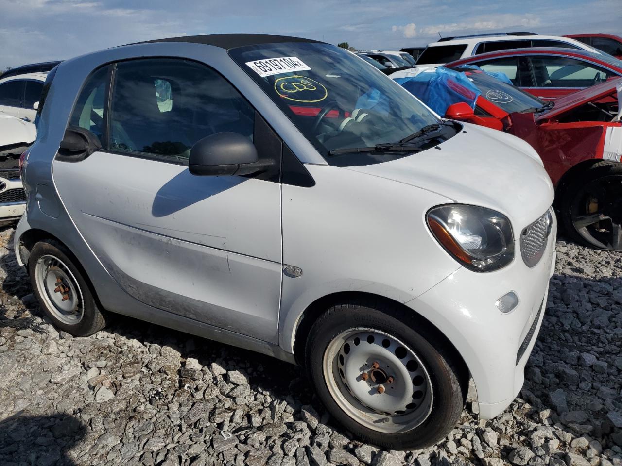 2017 Smart Fortwo VIN: WMEFJ5DA0HK169587 Lot: 69197104