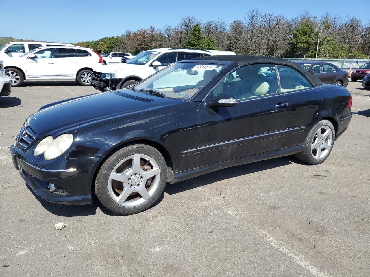 2007 Mercedes-Benz Clk 550 VIN: WDBTK72F47F224170 Lot: 70914174