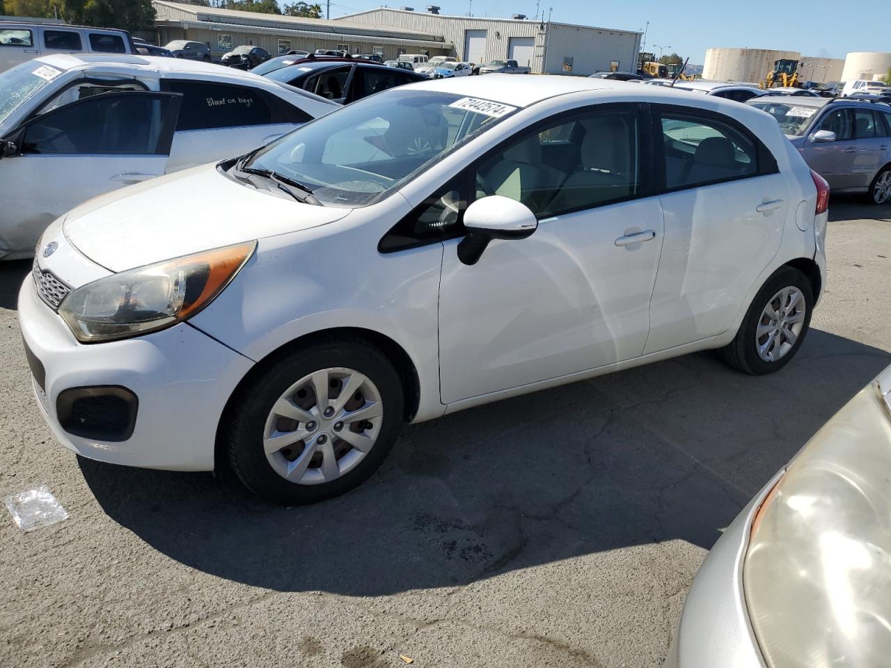 KNADM5A32D6110043 2013 Kia Rio Lx