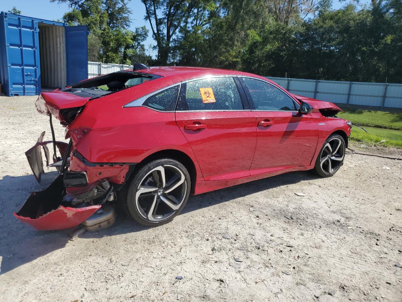 1HGCV3F21NA013030 2022 Honda Accord Hybrid Sport