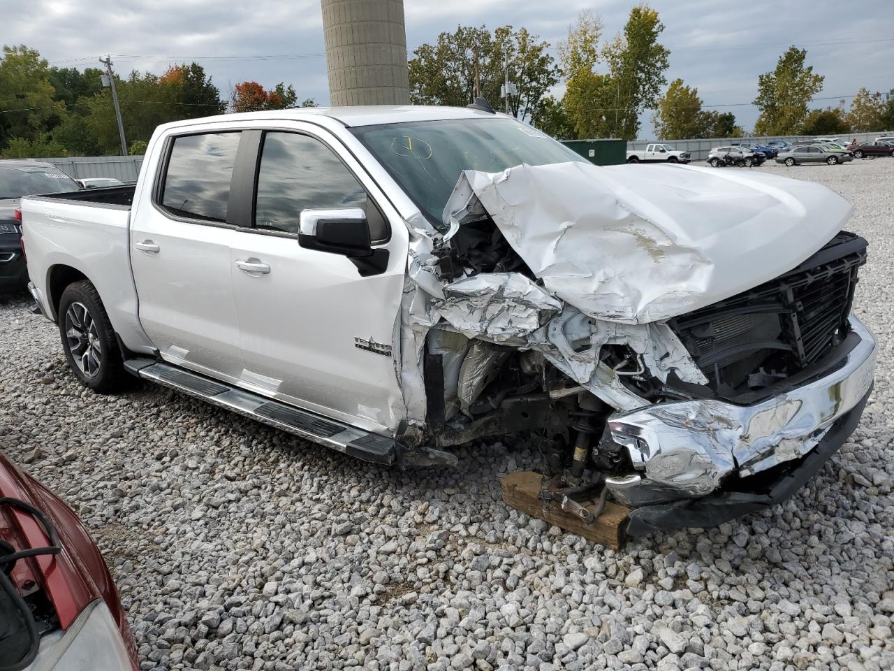 2021 Chevrolet Silverado C1500 Lt VIN: 3GCPWCED3MG452004 Lot: 72035153