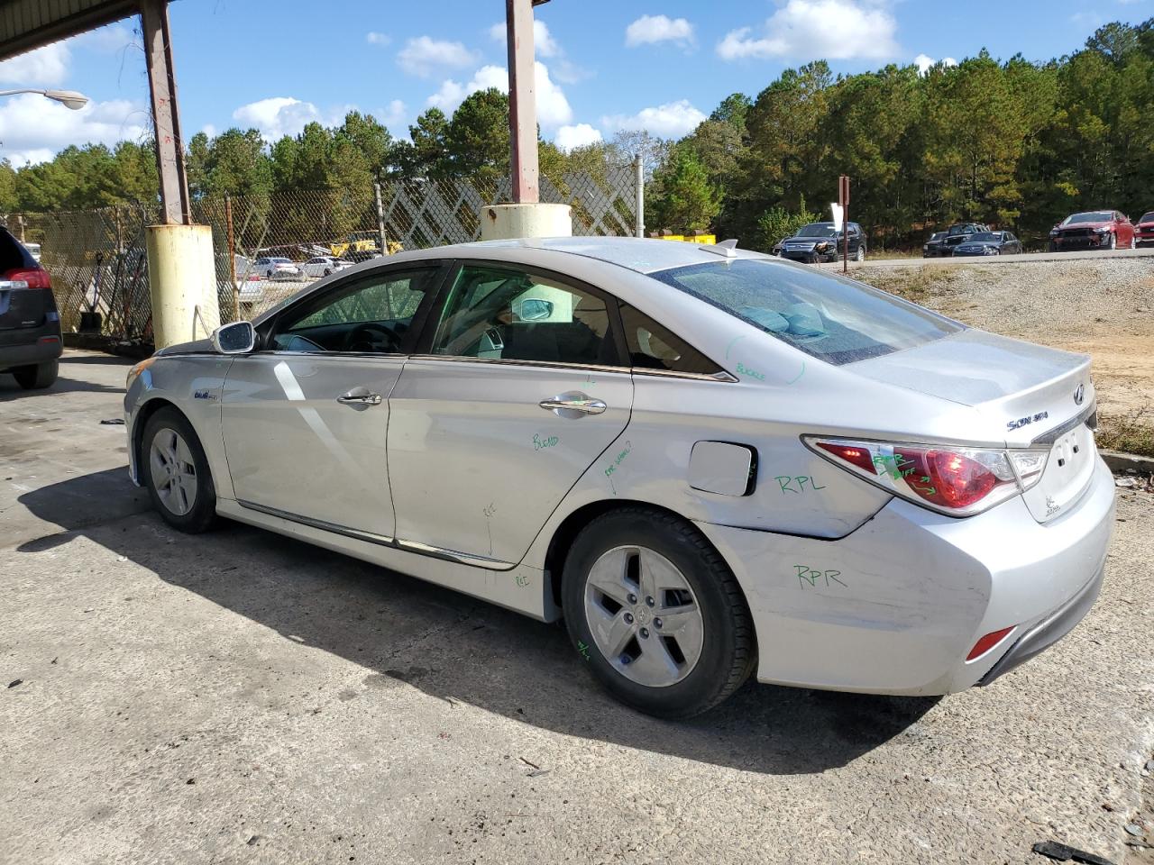 2012 Hyundai Sonata Hybrid VIN: KMHEC4A46CA031253 Lot: 78081294