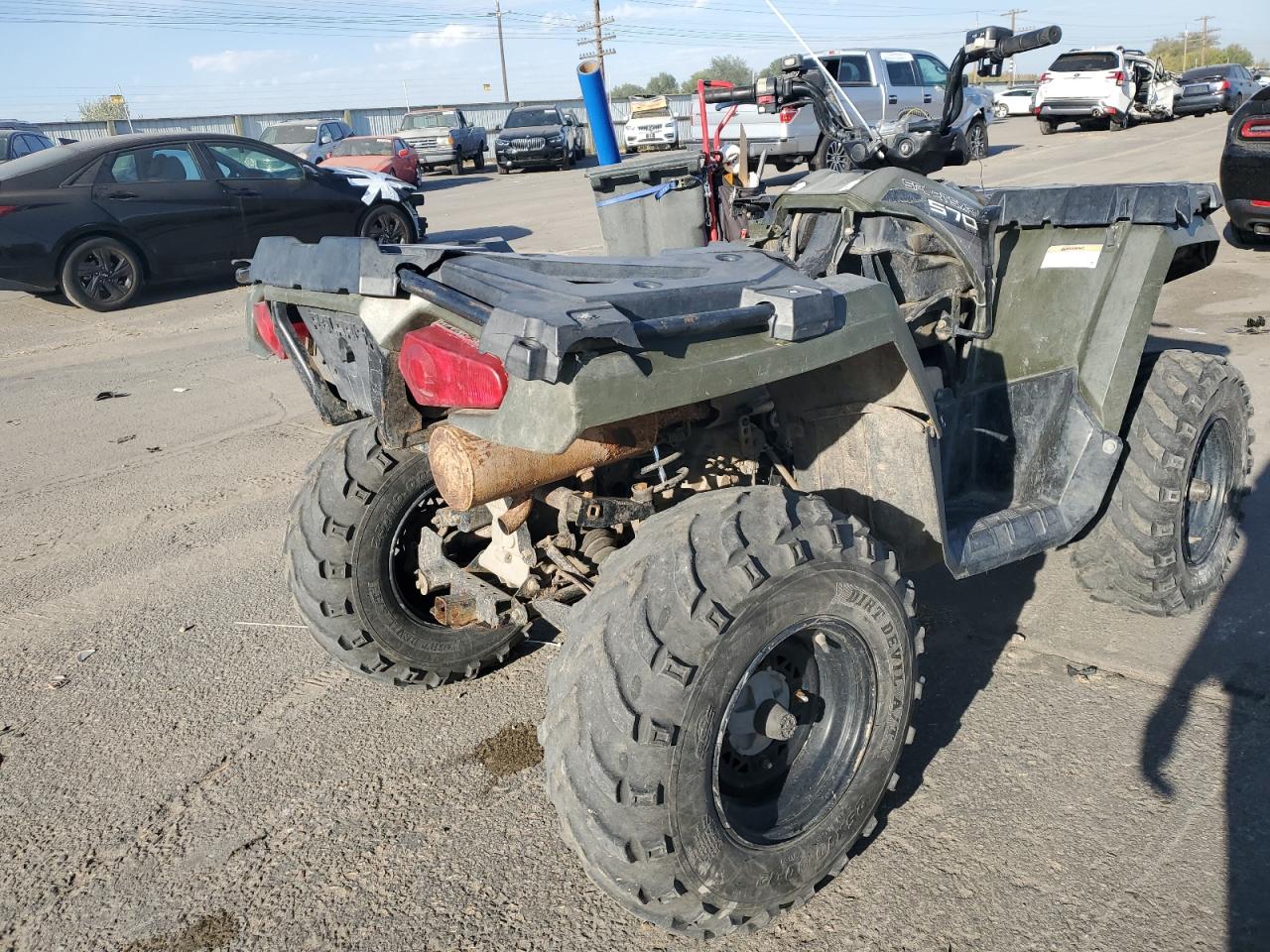 4XAMH57A4EA594199 2014 Polaris Sportsman 570