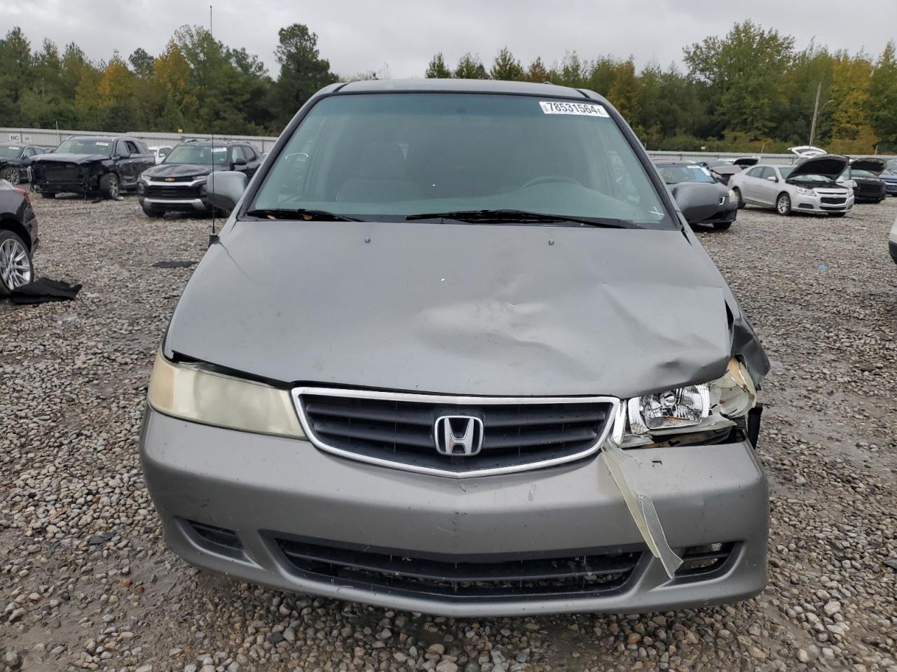 2002 Honda Odyssey Ex VIN: 2HKRL18652H513473 Lot: 78531564