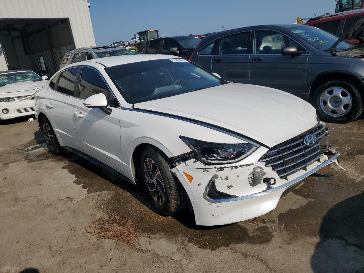 2022 Hyundai Sonata Hybrid VIN: KMHL24JJ0NA048357 Lot: 76069904