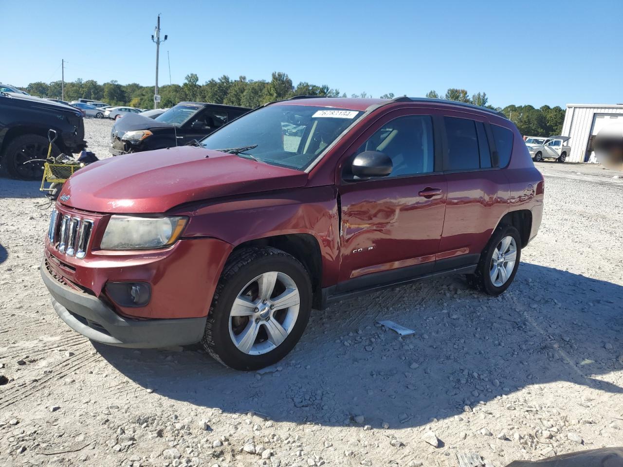 2016 Jeep Compass Sport VIN: 1C4NJCBA9GD525216 Lot: 76783184