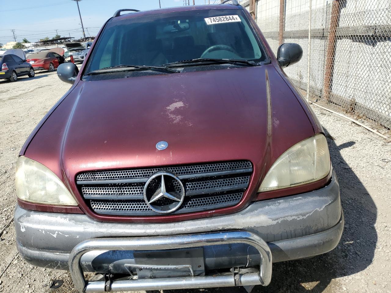 1998 Mercedes-Benz Ml 320 VIN: 4JGAB54E4WA021255 Lot: 74582844