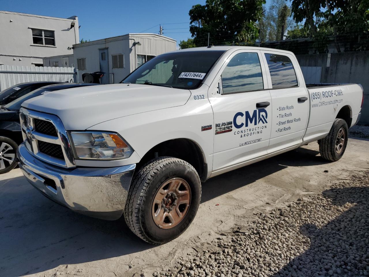 3C6UR5HJ2HG540322 2017 Ram 2500 St