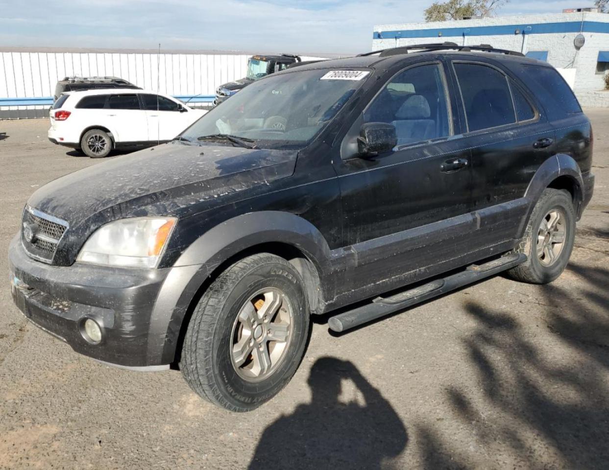 2003 Kia Sorento Ex VIN: KNDJD733735086387 Lot: 78009004