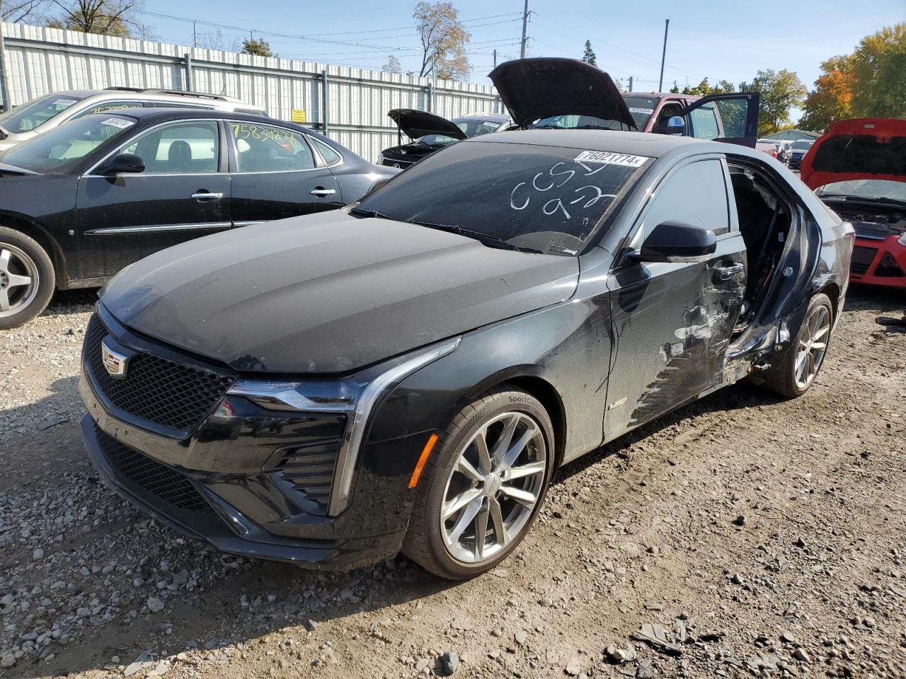 2021 Cadillac Ct4-V VIN: 1G6DH5RL4M0119585 Lot: 76021774