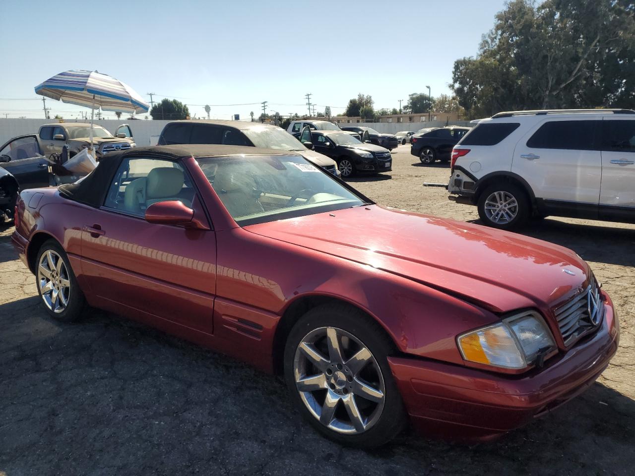 1999 Mercedes-Benz Sl 500 VIN: WDBFA68F3XF184908 Lot: 77165784