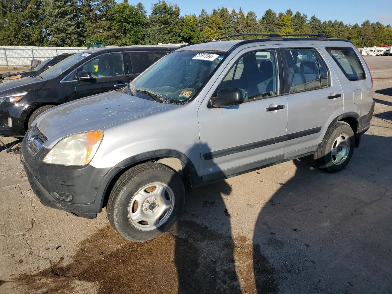 2002 Honda Cr-V Lx VIN: SHSRD784X2U012424 Lot: 75691234