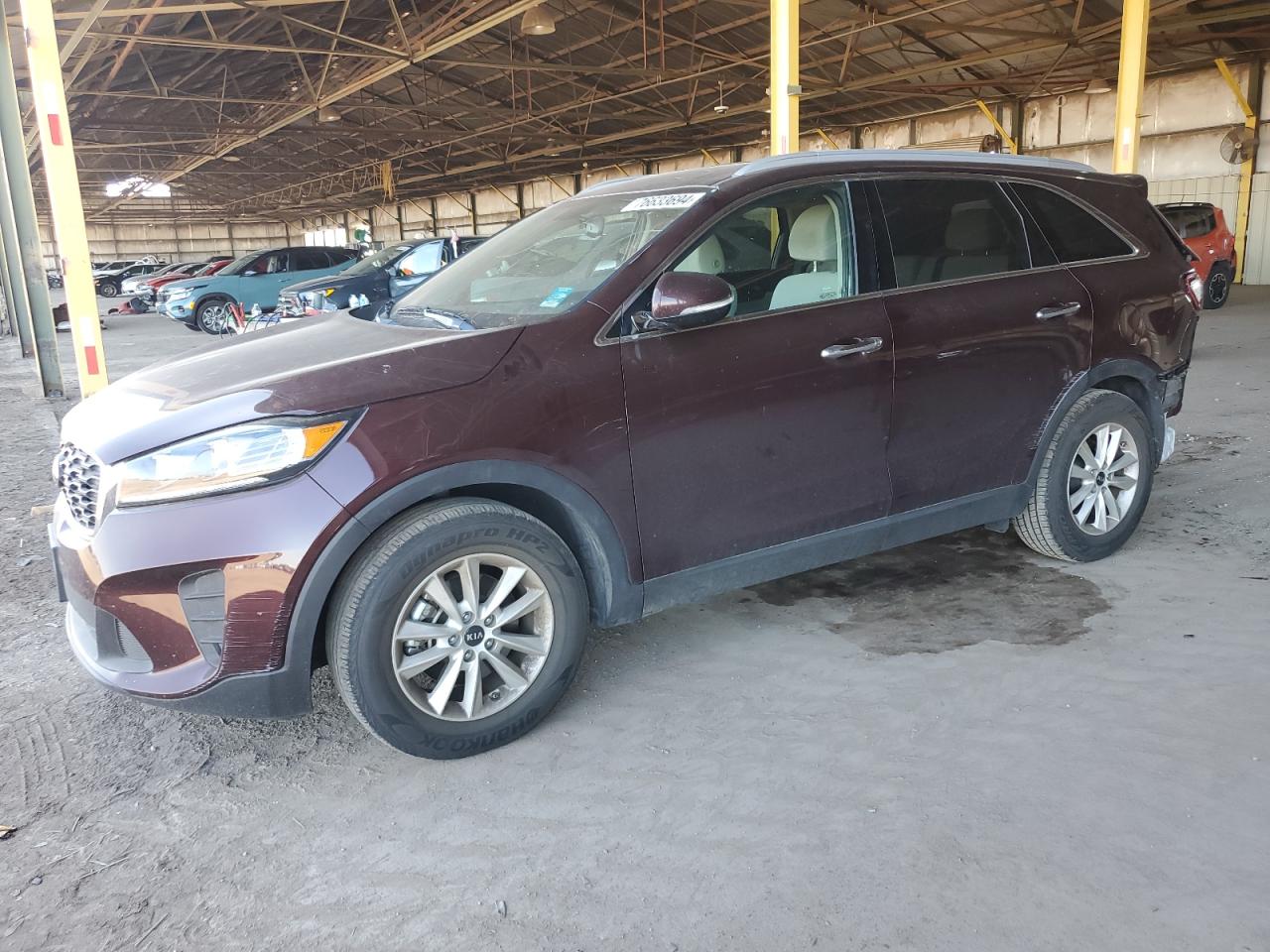 2019 Kia Sorento L VIN: 5XYPG4A33KG432976 Lot: 76633694