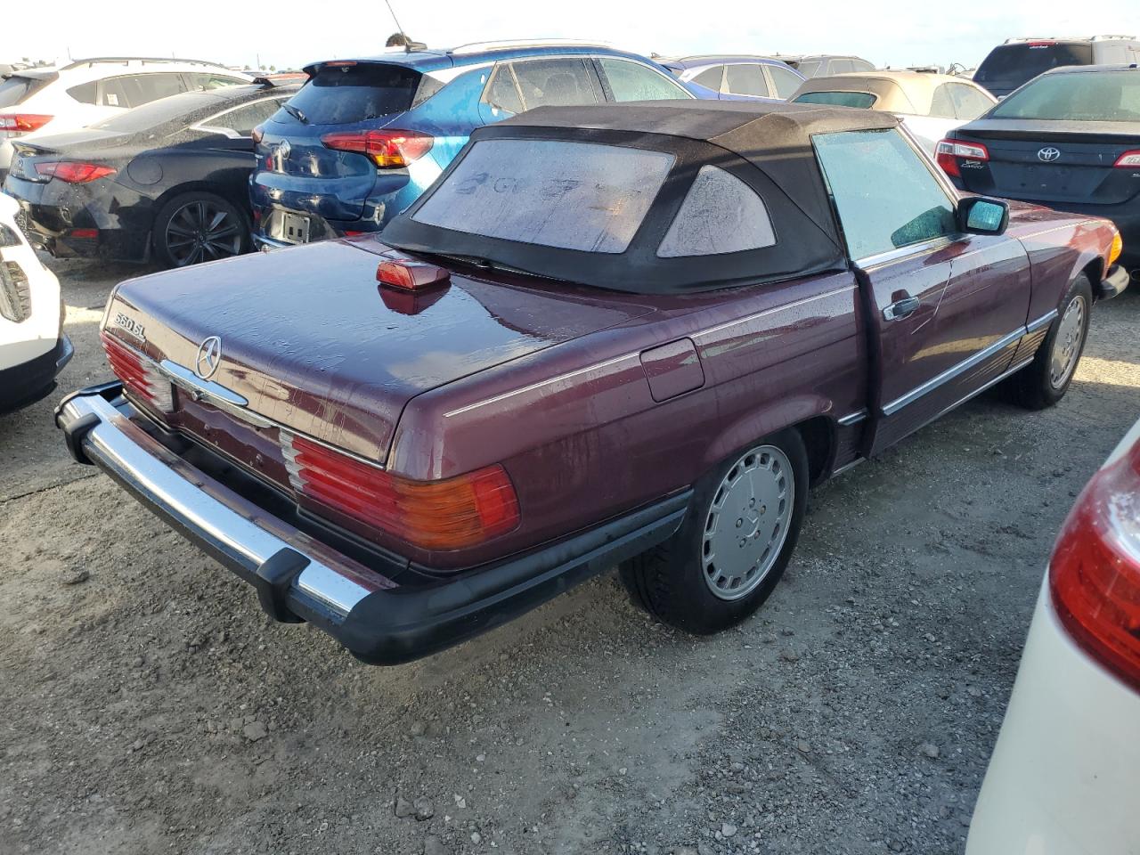 WDBBA48D0HA059591 1987 Mercedes-Benz 560 Sl