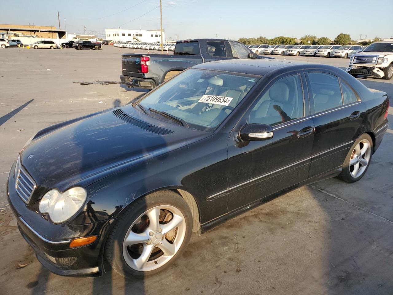 2006 Mercedes-Benz C 230 VIN: WDBRF52H86F744486 Lot: 75109634