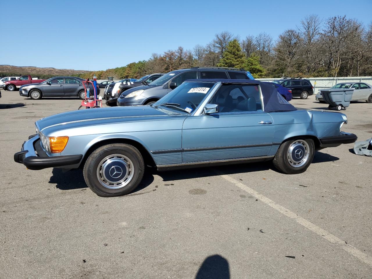 1977 Mercedes-Benz 450Sl VIN: 10704412037206 Lot: 75711314