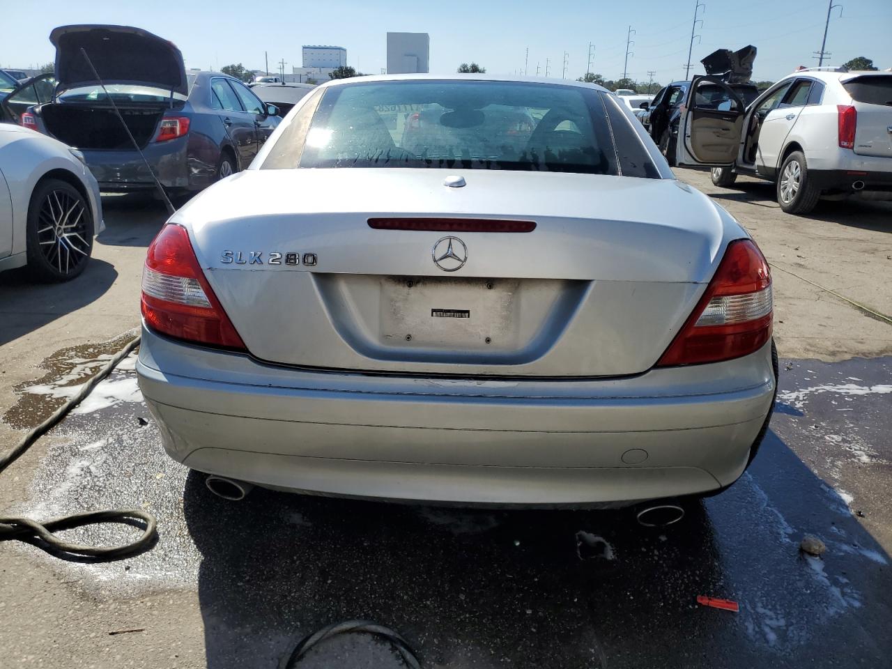 2007 Mercedes-Benz Slk 280 VIN: WDBWK54F37F154451 Lot: 77762834