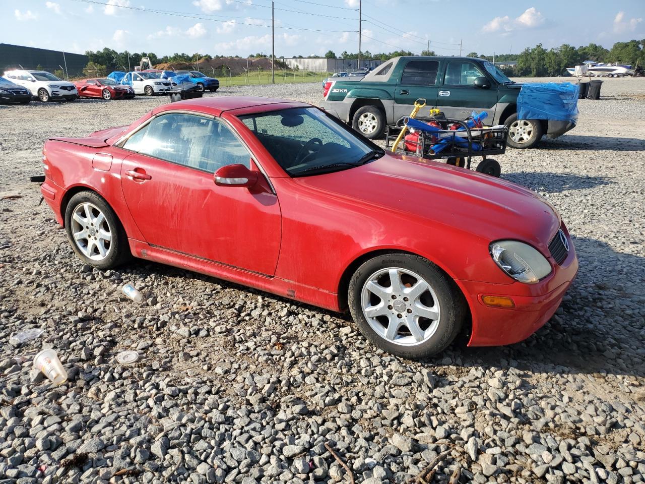 2003 Mercedes-Benz Slk 230 Kompressor VIN: WDBKK49F73F293719 Lot: 74849454