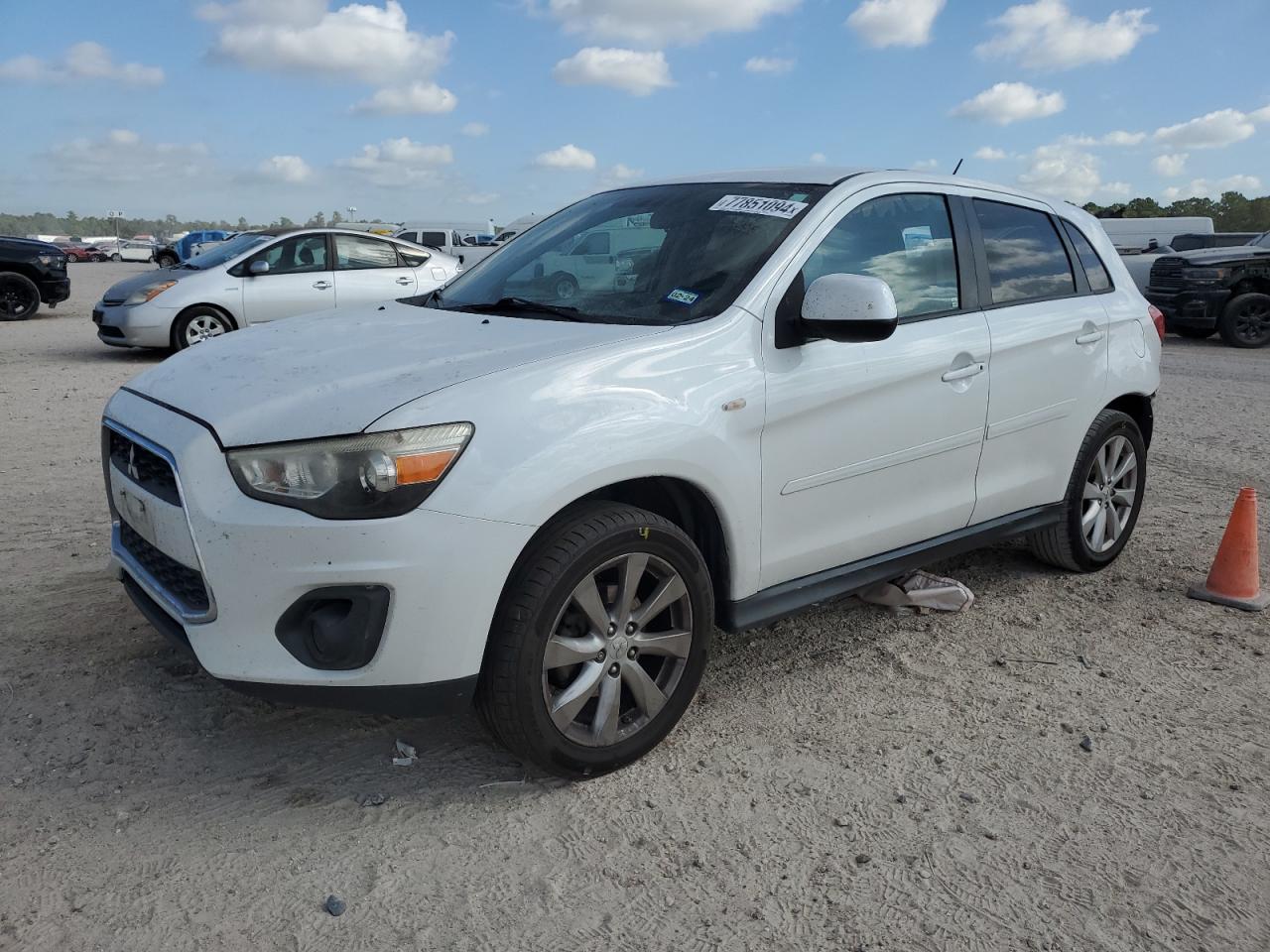 2014 Mitsubishi Outlander Sport Es VIN: 4A4AP3AU4EE032228 Lot: 77851094