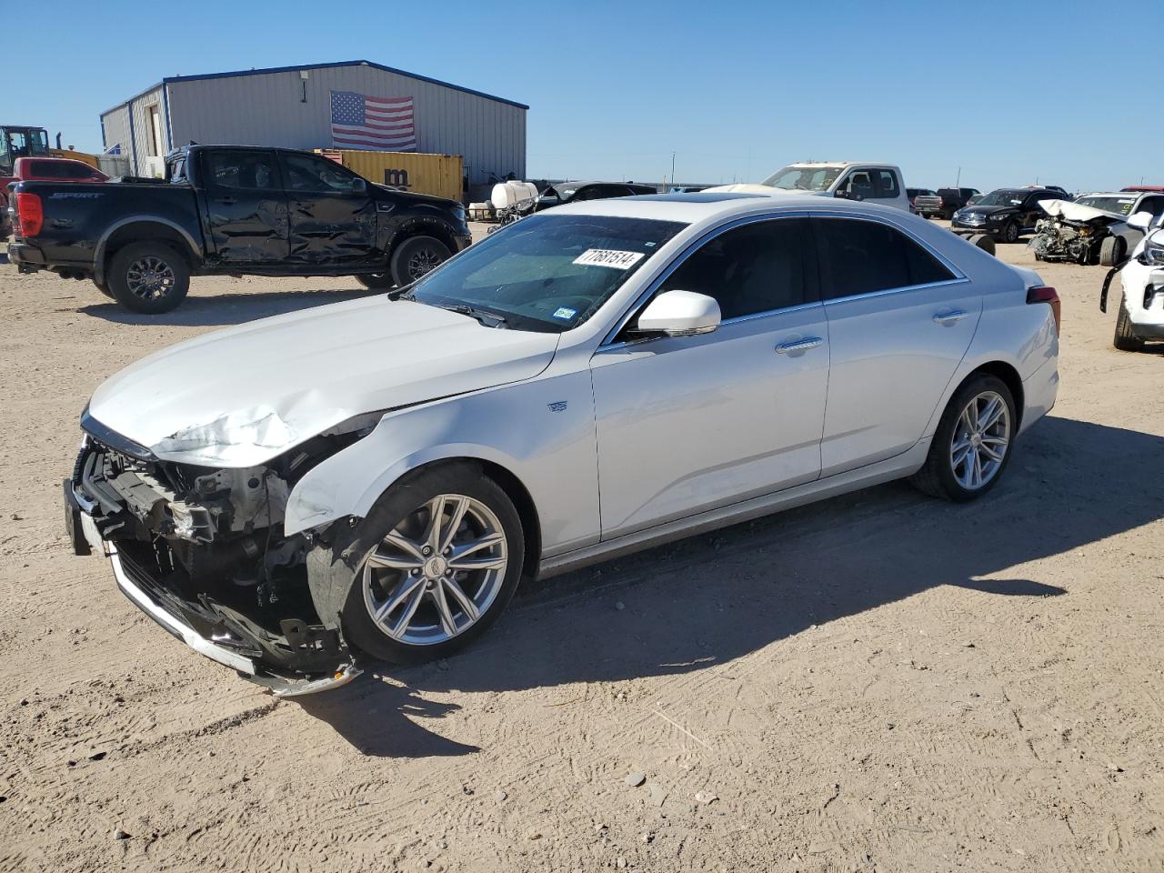 2023 Cadillac Ct4 Luxury VIN: 1G6DJ5RK8P0103650 Lot: 77681514