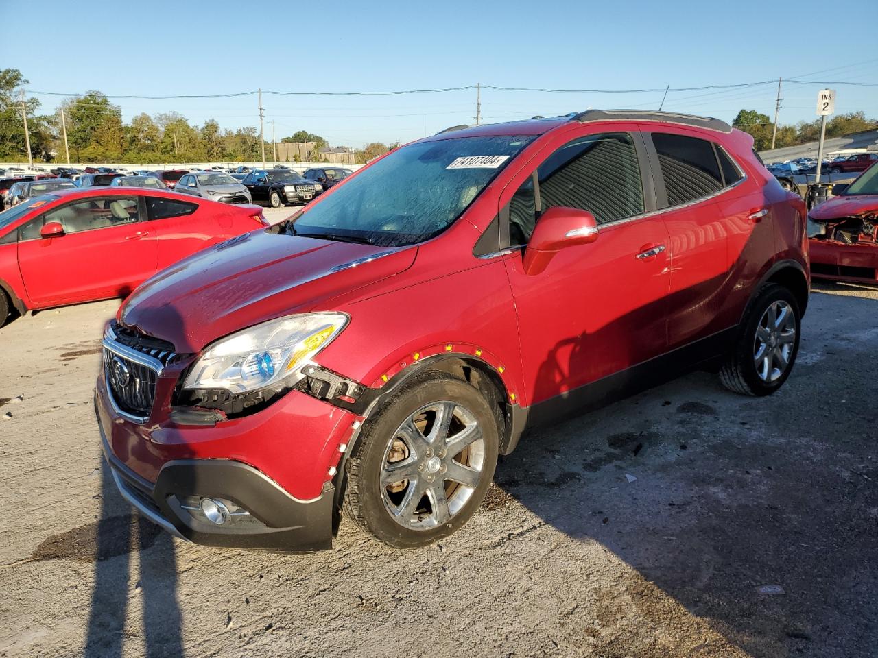 2014 Buick Encore VIN: KL4CJCSBXEB631824 Lot: 74107404