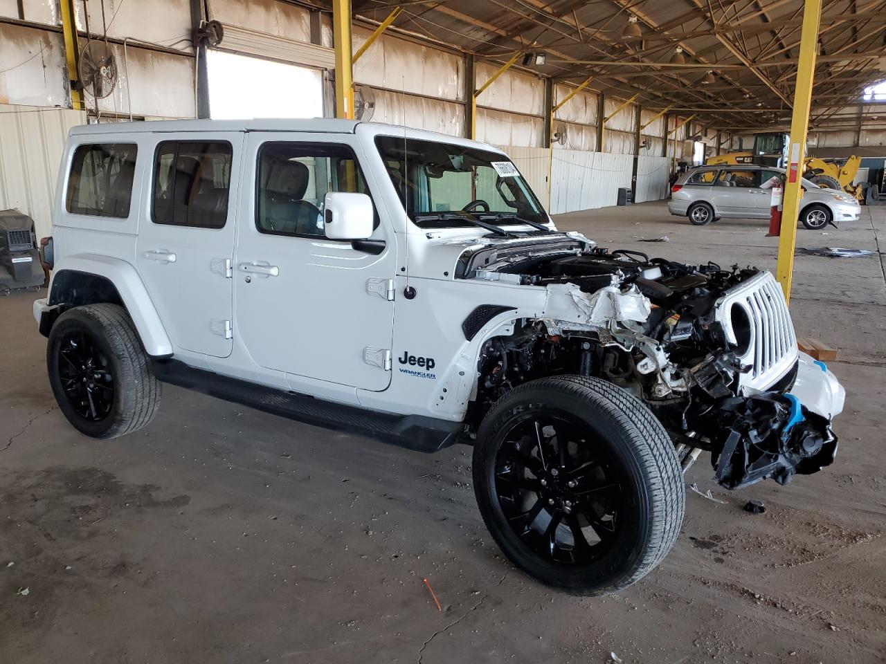 2021 Jeep Wrangler Unlimited Sahara 4Xe VIN: 1C4JJXP65MW675124 Lot: 76608104